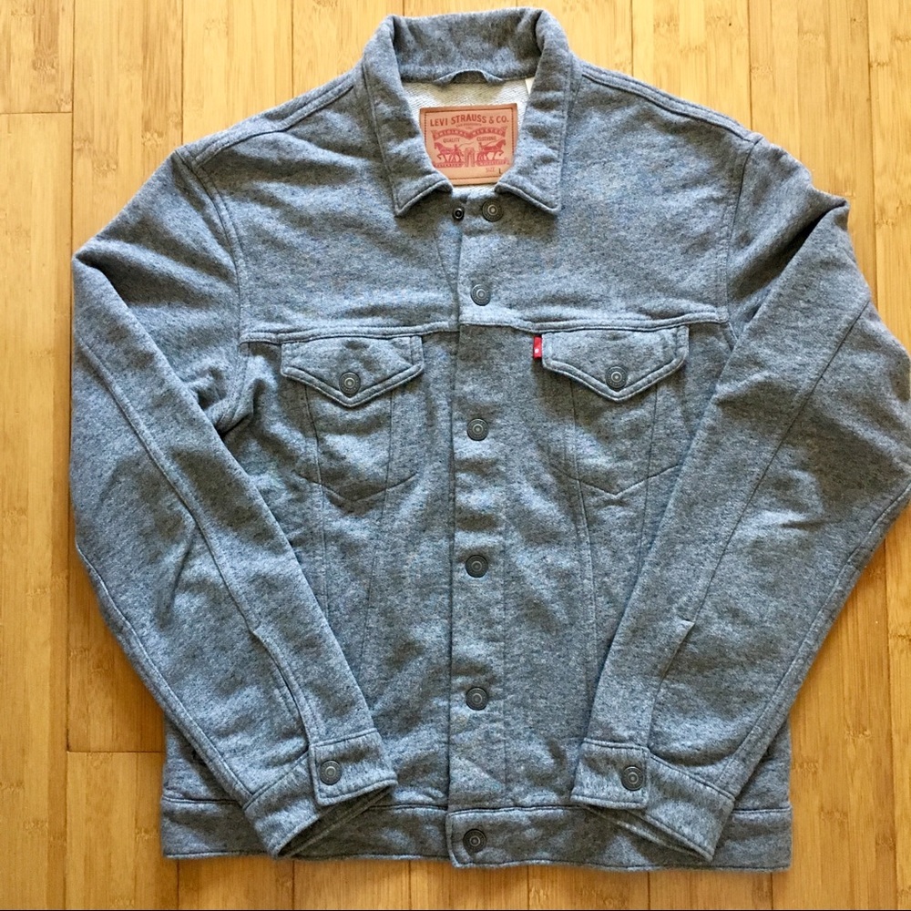 Levi’s French Terry Trucker Jacket